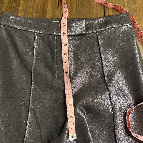 Ramy Brook Saylor Pant Zinc Metallic Shimmer Size 4 NWT - Picture 8 of 14